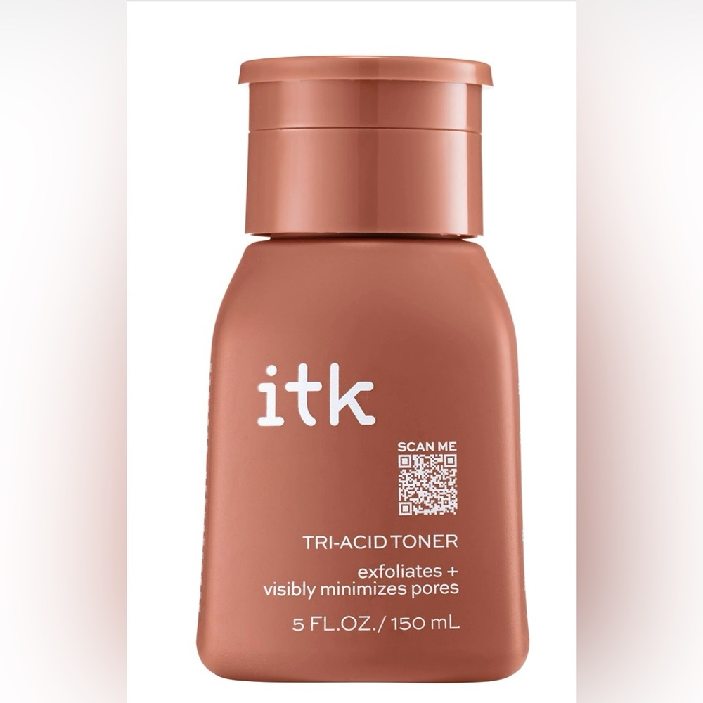 ITK Skincare Tri-Acid Toner Face Exfoliator+Dark Spot Corrector w/Salicylic Acid